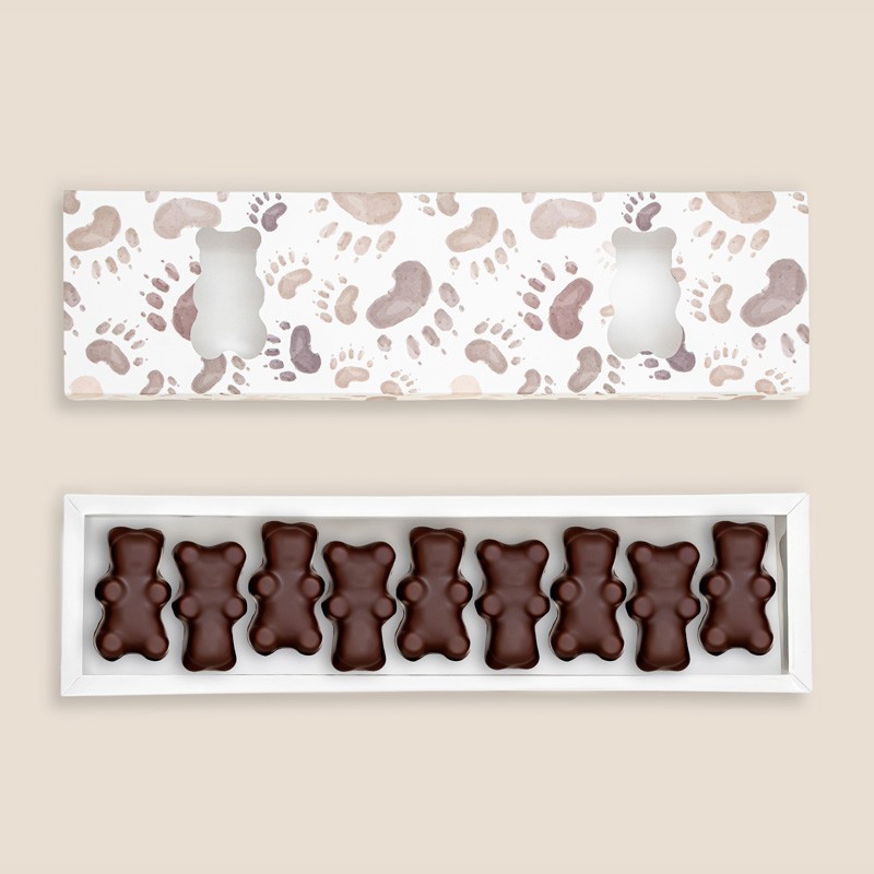 Mini oursons guimauve chocolat, tendres et gourmands – Duceau