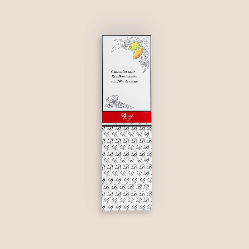Tablette chocolat noir Rép Dominicaine – Duceau