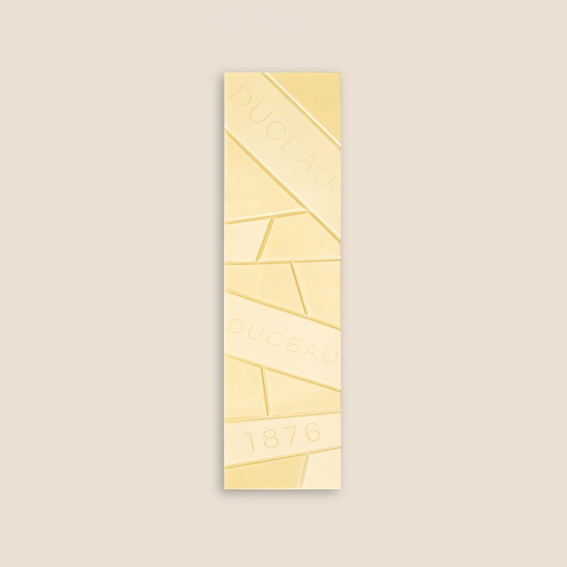 Tablette chocolat blanc, cacao généreux et raffiné – Duceau